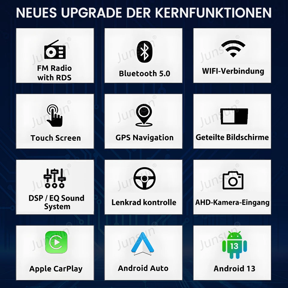 CarPlay Android 13 Autoradio GPS Navi für BMW Mini Cooper DAB+ WiFi 8-Kern 32GB - Bild 3 von 4