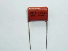 10PCS CBB21 474J 400V 0.47UF 470NF P15 Metallized Film Capacitor