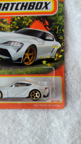 Matchbox 2023 Toyota GR Supra - 2024 MBX Highway Combined Shipping $1 See Video - Video 1 of 1
