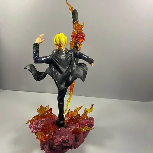 30 cm One piece Sanji figurines PVC GK Statue figurines Collection - Foto 4 di 6