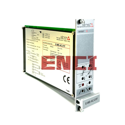 E-ME-AC-01F 21 /2 Atos Cassette Electronic Amplifier E-ME-AC-01F 21/2