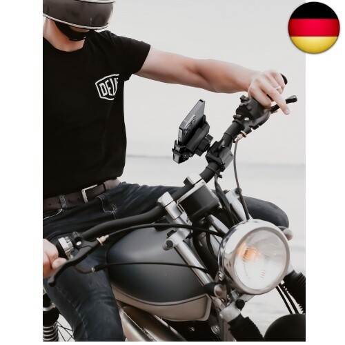 Grefay Fahrrad Handyhalterung Handyhalter Motorrad 【1s-Sperre】 2024 Vib - Bild 7 von 9