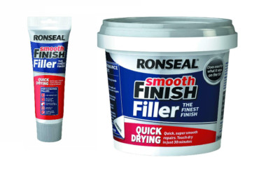 Ronseal Schnelltrocknender Smooth Finish Mehrzweckfüller 330g Tube 600g Dose