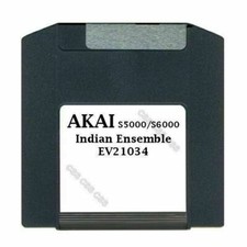 Akai S5000 / S6000 100MB Zip Disk Indian Ensemble EV21034
