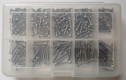 Schrauben für Kunststoffe TORX/KREUZSCHLITZ Linsen-/Senkkopf Set EDELSTAHL A2 - Bild 8 von 16