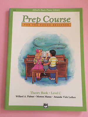 Prep Course For The Young Beginner, Alfred's Basic Piano Library, Theory Book