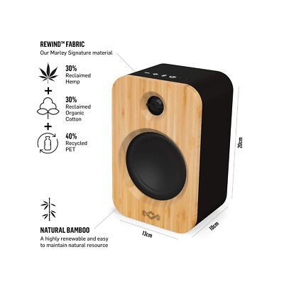 House of Marley Get Together Duo, Powerful Bookshelf House of Marley Get Together Duo, Powerful Bookshelf