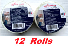 FibaTape FDW658660 Glass Mesh Joint Drywall Tape 150' Length x 1-7/8" (12 Rolls)
