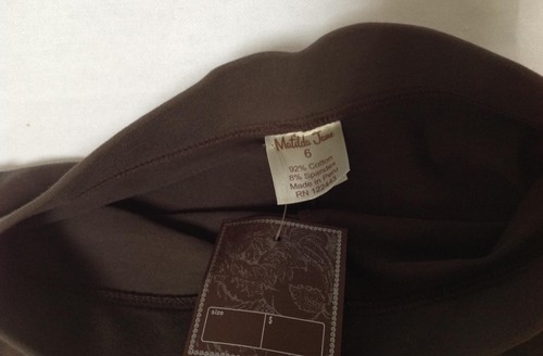 NWT Matilda Jane Field Trip Travel Straightees cropped grey pants Jane Exclsve 6 - Picture 2 of 3