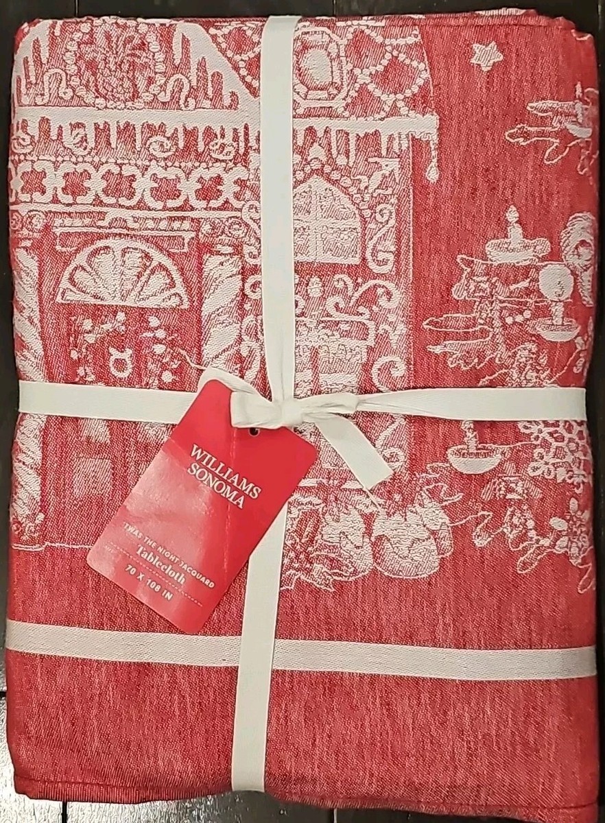 Williams Sonoma 'Twas the Night Before Christmas Jacquard