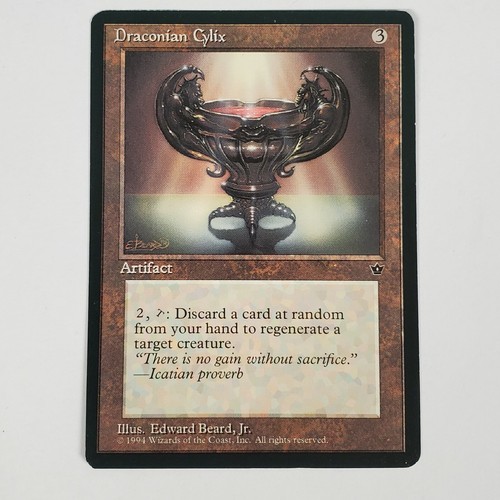 Draconian Cylix - Fallen Empires - MTG Magic - Rare - Bild 10 von 10