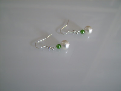 Boucles d'oreilles de mariée perles - France
