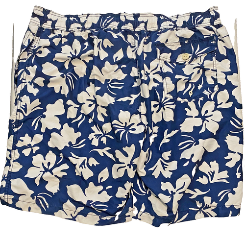 Mens Swim Trunks W/Liner Size XL, St John’s Bay, Blue/White Excellent Condition - Picture 2 of 6