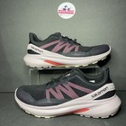 Salomon Hypulse Trailrunningschuhe Wandern Schnürschuhe Sneaker Damen - Gr. 10,5