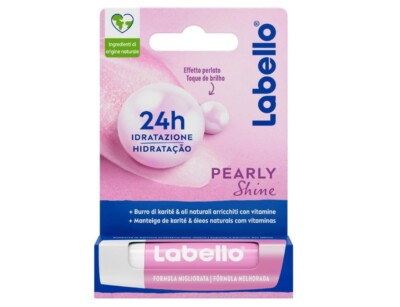 Labello Pearly Shine Balsamo Lippen Retrieved Von Pearl Pflegestift 24h - 4027