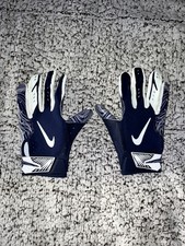 blue nike football gloves