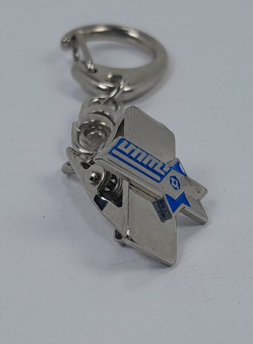 Insignia metálica y llavero de la policía de tráfico israelí - Imagen 5 de 6