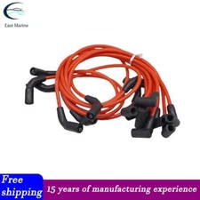 84-863656A1 For Mercruiser MPI Spark Plug Ignition Wires Set for flat cap V8