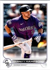 2022 Series 1 Base #234 Garrett Hampson - Colorado Rockies *16*