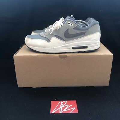 Nike Air Max 1 Leather ''Cool Grey Wolf White''  US 11 / UK 10 / EU 45