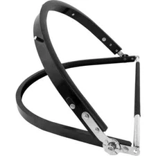 Ironwear 3945 Full Brim Hard Hat Visor Bracket, Black Aluminum, Free Shipping HR