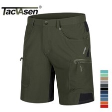 Men's Hiking Cargo Shorts Quick Dry Zipped Pockets Outdoor Casual Fishing Pants