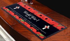 Poppy's World War 1 Bar-Runner *DONATION TO POPPY APPEAL EVERY SALE* Geschenk