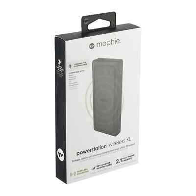 Mophie Powerstation Wireless XL Battery Power Bank 10,000 mAh New in Box