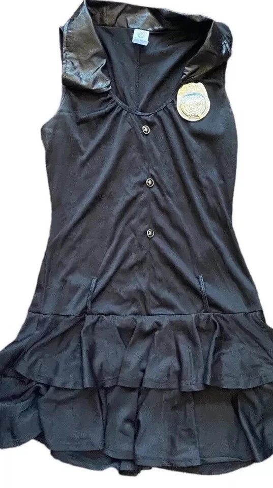 Sexy Disfraz de Policía Vestido de Oficial de Policía Mujer Mediano Insignia Espíritu Halloween Foto 3 de 4