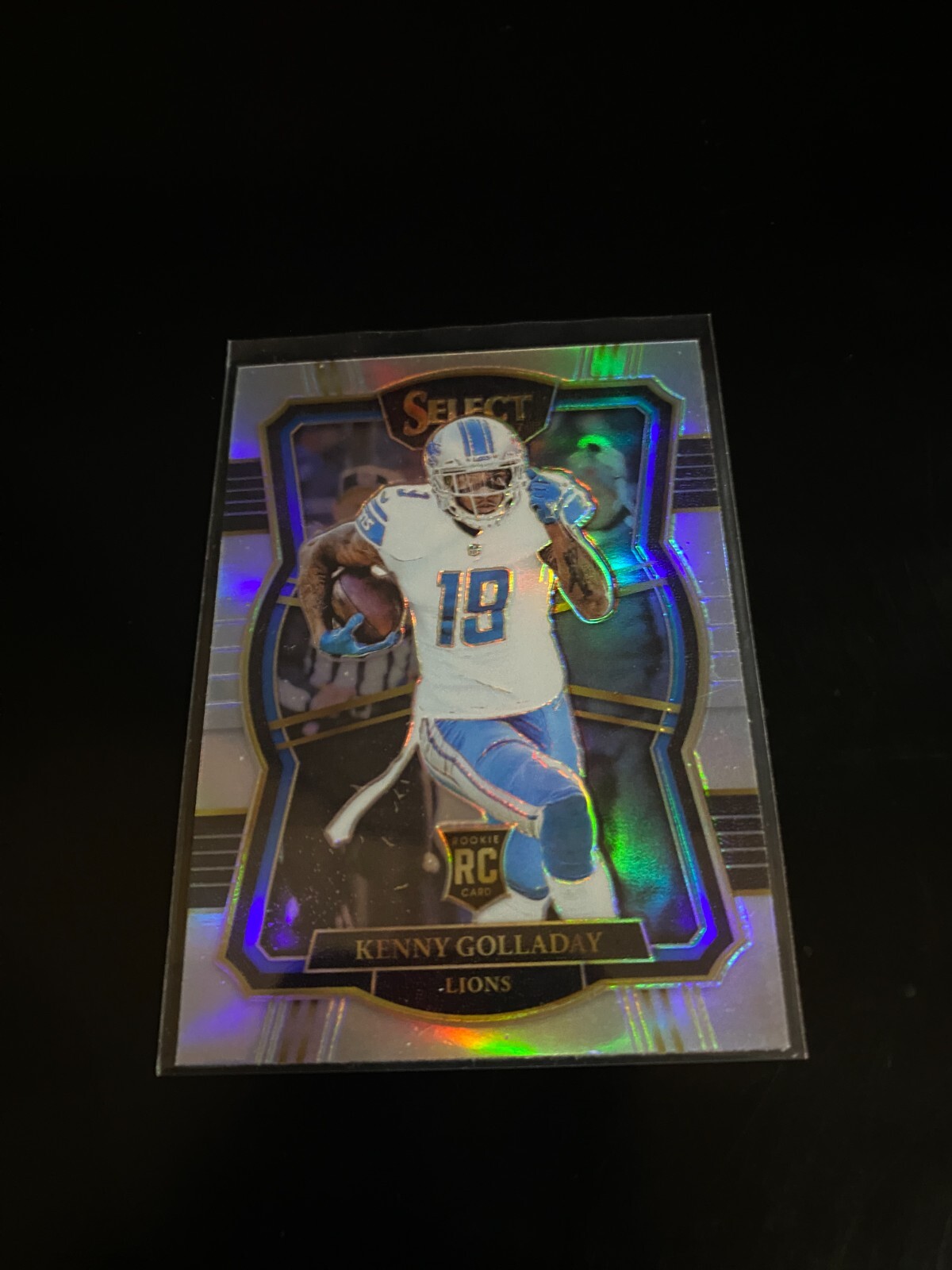 Kenny Golladay 2017 Select Premier Silver Prizm RC Lions 121 PWE