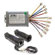 48V 1000W Motor Brush Controller Throttle Grip for Electric Scooter Go Kart US