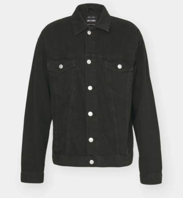 Only & Sons ONSJUST BOX JACKET - Jeansjacke - washed black in Gr. XL
