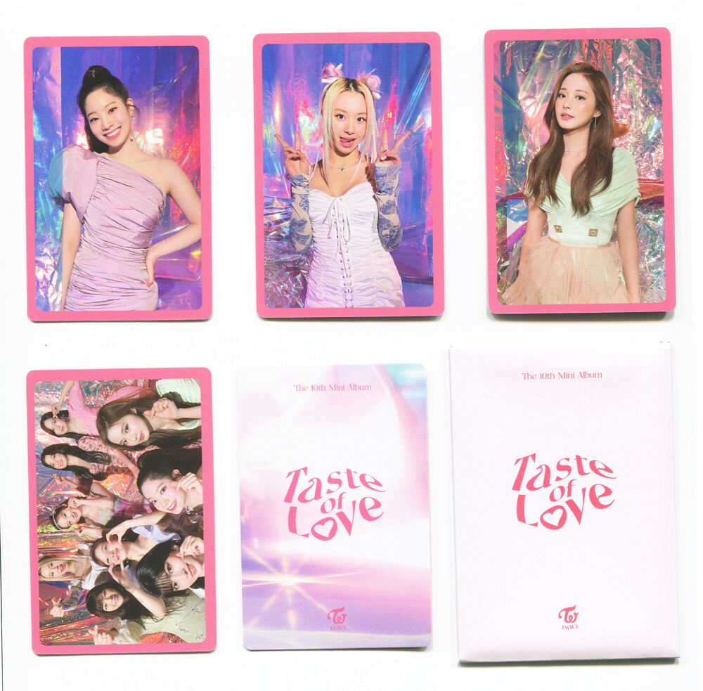 TWICE - TASTE OF LOVE [In Love ver.] PREORDER BENEFIT OFFICIAL
