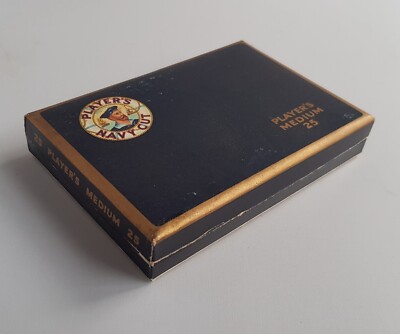 Players Navy Cut Zigaretten 25er alte Pappschachtel leer Imperial Tobacco