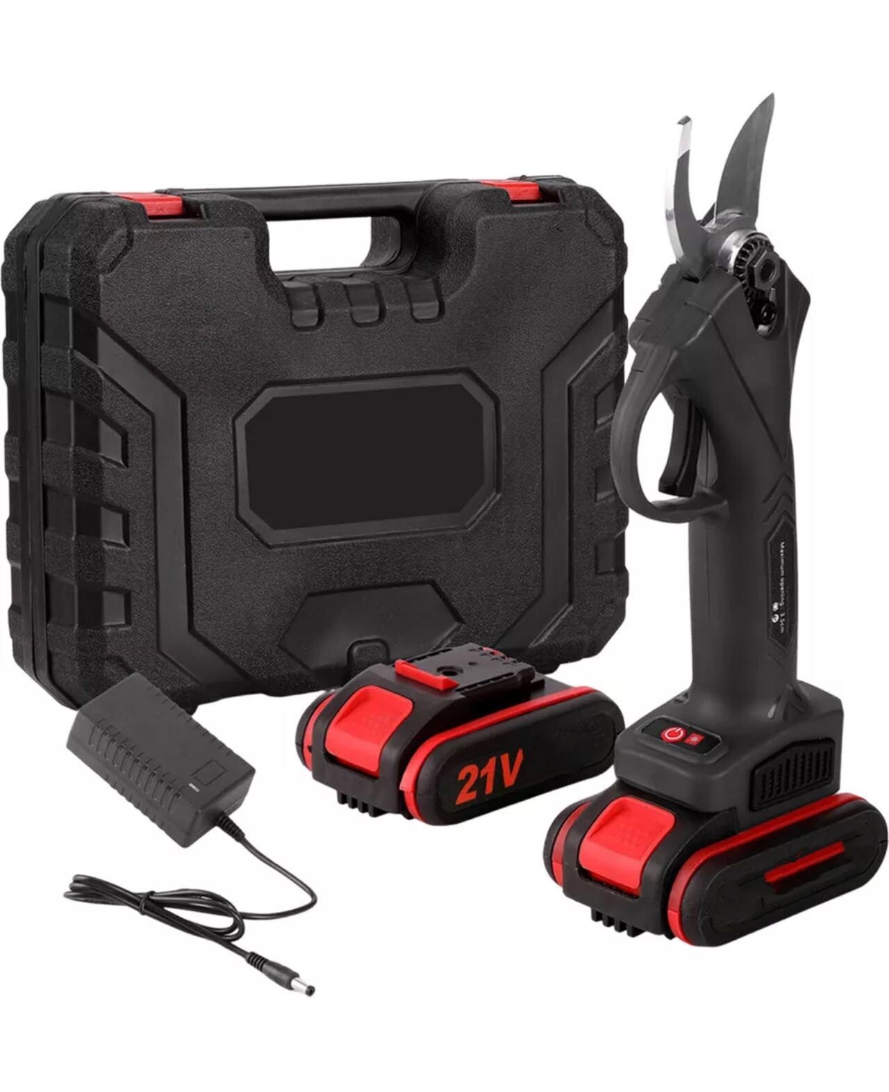 21V Electric Cordless Branch Scissors ， Pruning Shear Pruner Garden Cutter