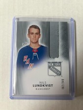 2021-22 THE CUP HOCKEY ROOKIE CLASS OF 2022 NILS LUNDKVIST 182/249 #2022-NL