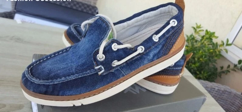 Timberland женщин джинсовой ткани холст туфли уникальный дизайн новый в коробке $159 США 6 - Изображение 2 из 4