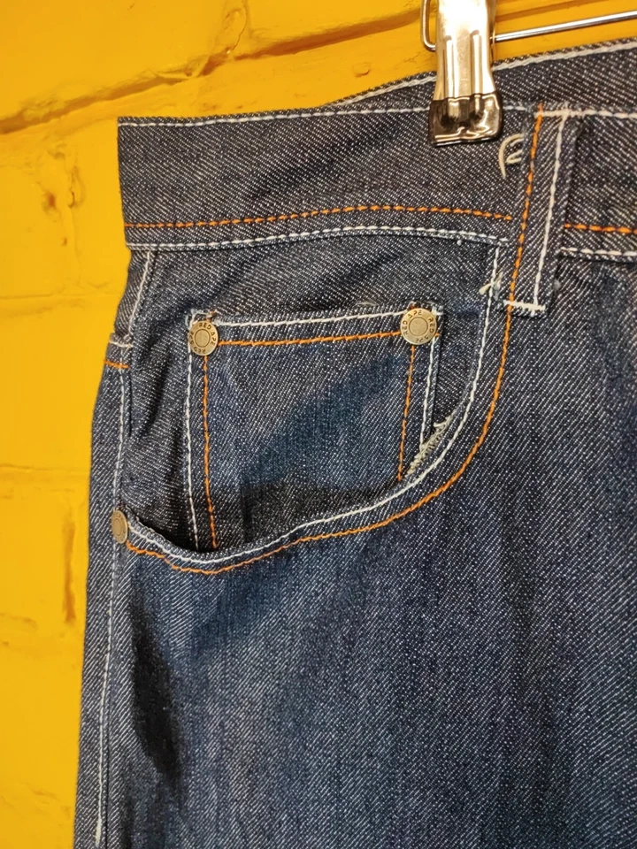 Red Ape Embroidered Jeans W44 Baggy Hop Hop Skater Letterman BNWOT - Image 3 of 4