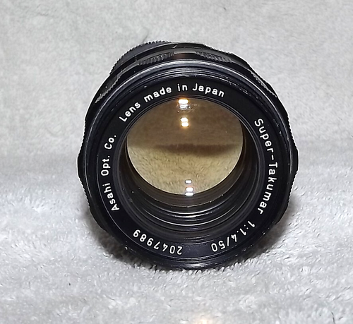 Asahi Opt. Super-Takumar 50mm 1:1.4 Fast Manual Focus Lens 42mm Screw Mount