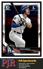 2018 Bowman Chrome #BCP23 Jeren Kendall Los Angeles Dodgers  BUY 4 - 35% OFF