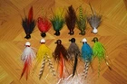 (12) HANDTIED CRAPPIE/PANFISH FISHING JIGS VARIETY DOZ Trout,walleye,bass