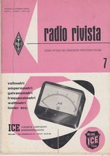 RADIO RIVISTA - N°7 - Luglio 1952 - Voltmetri - Amperometri - Galvanometri  ecc.