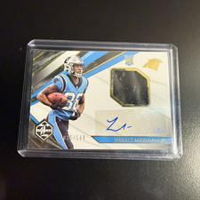 Panini 2021 Limited Terrace Marshall Jr. Panthers RPA Auto Patch #118 /149