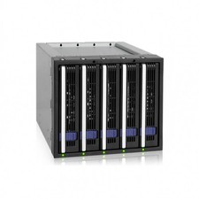 ICY DOCK FatCage MB155SP-B 5 Bay EZ-Tray 3.5 inch SATA Hard Drive Hot-Swap Backp