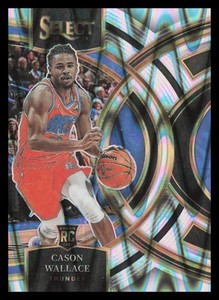 2023-24 Panini Select Tectonic #103 Cason Wallace Oklahoma City Thunder