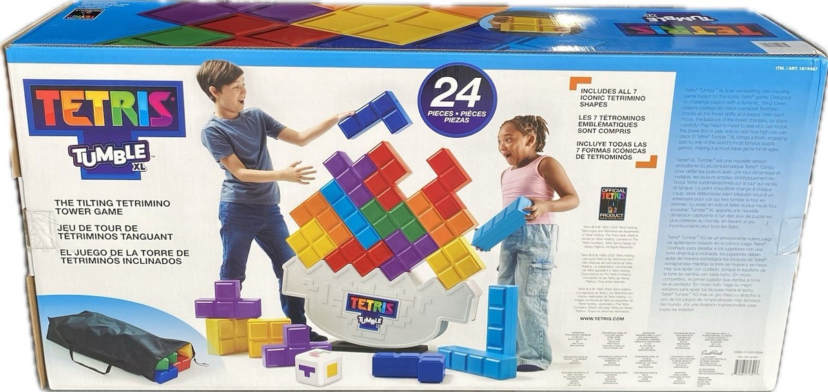 Tetris XL Tumble Game Tetrimino Blocchi Torre Puzzle 2025 Interno
