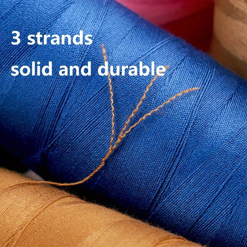 A Reel of Sewing Thread Spool Multiple Color DIY Sewing Material Solid Durable - Image 2 of 4