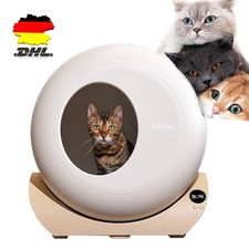 Selbstreinigende Katzentoilette, Elektrisch Automatische Katzenklo App-Steuerung