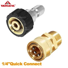 YAMATIC 4000 PSI Pressure Washer 1/4'' Quick Connector Fittings