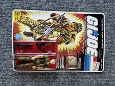 GI Joe ARAH Action Figure - FOOTLOOSE - 1986 - Carded Unpunched Original MOC